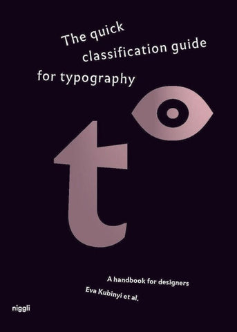 The quick classification guide for typography