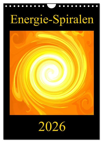 Energie-Spiralen 2026 (Wandkalender 2026 DIN A4 hoch), CALVENDO Monatskalender