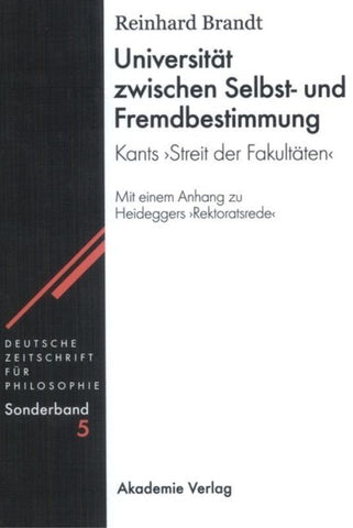 Universität zwischen Selbst- und Fremdbestimmung