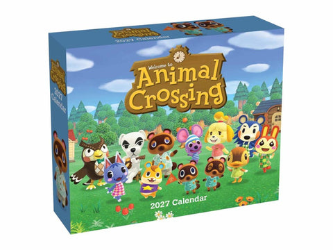 Nintendo – Animal Crossing 2027 – Original Harry N. Abrams Tagesabreißkalender [Mehrsprachig] [Kalender]