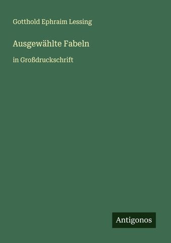 Ausgewählte Fabeln