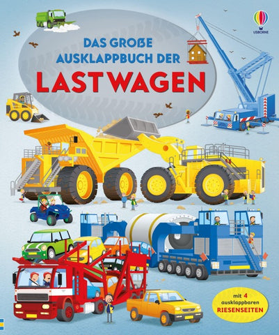 Das große Ausklappbuch der Lastwagen