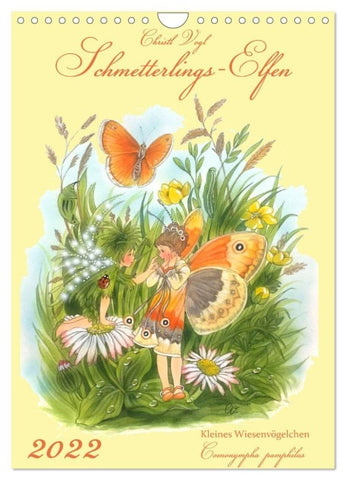 Schmetterlings-Elfen (Wandkalender 2027 DIN A4 hoch), CALVENDO Monatskalender