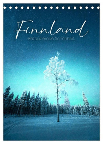 Finnland - Bezaubernde Schönheit. (Tischkalender 2027 DIN A5 hoch), CALVENDO Monatskalender