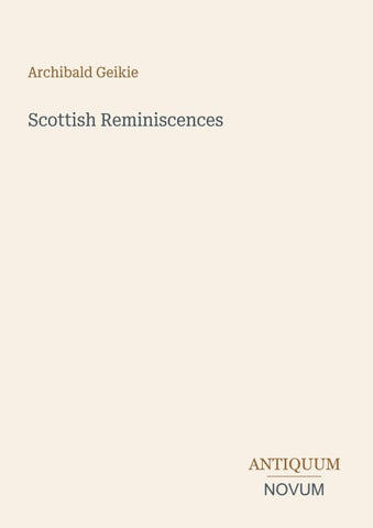 Scottish Reminiscences
