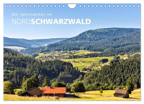 Die Jahreszeiten im Nordschwarzwald (Wandkalender 2027 DIN A4 quer), CALVENDO Monatskalender