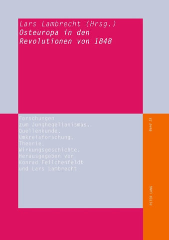 Osteuropa in den Revolutionen von 1848