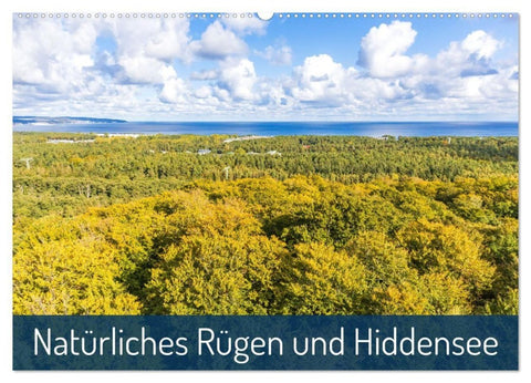 Natürliches Rügen und Hiddensee (Wandkalender 2027 DIN A2 quer), CALVENDO Monatskalender