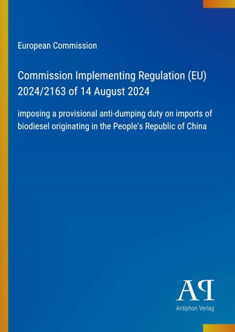 Commission Implementing Regulation (EU) 2024/2163 of 14 August 2024