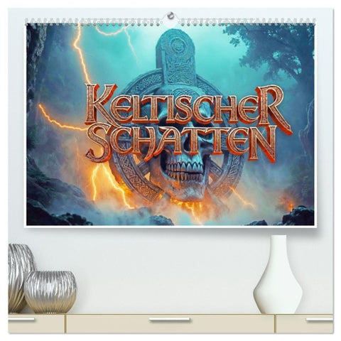 Keltischer Schatten (hochwertiger Premium Wandkalender 2027 DIN A2 quer), Kunstdruck in Hochglanz