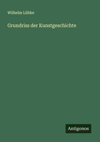 Grundriss der Kunstgeschichte