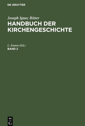 Handbuch der Kirchengeschichte. Band 2