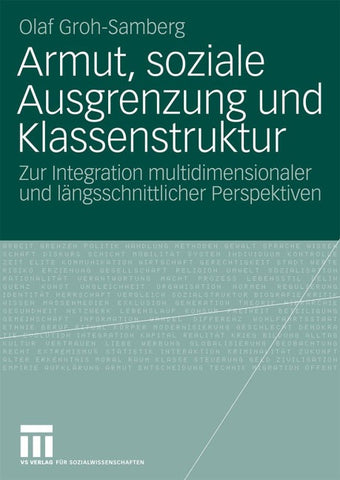 Armut, soziale Ausgrenzung und Klassenstruktur