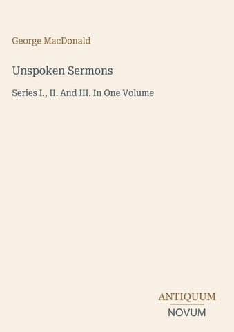 Unspoken Sermons
