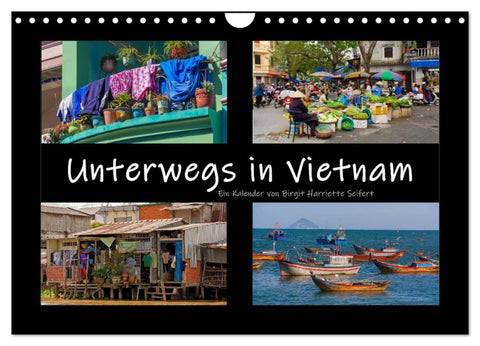 Unterwegs in Vietnam (Wandkalender 2026 DIN A4 quer), CALVENDO Monatskalender