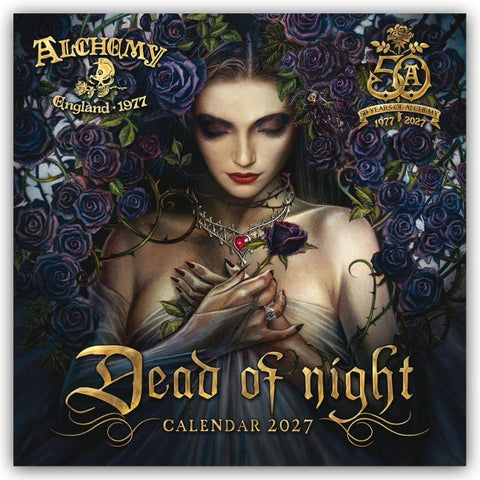 Alchemy Dead of Night – Mitten in der Nacht 2027 – Original Flame Tree Publishing-Kalender [Kalender]
