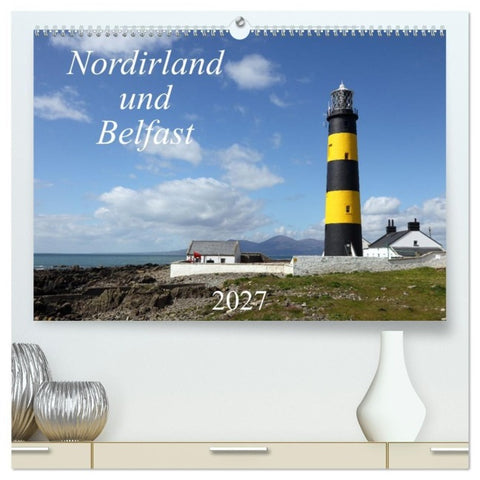 Nordirland und Belfast (hochwertiger Premium Wandkalender 2027 DIN A2 quer), Kunstdruck in Hochglanz