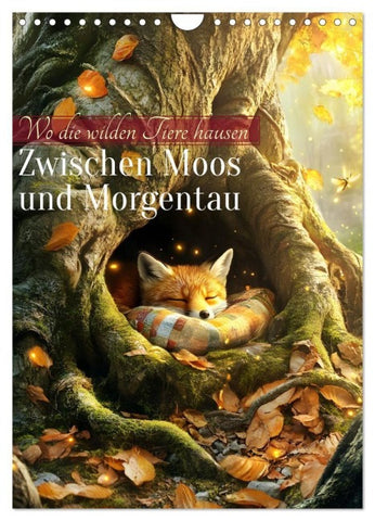 Zwischen Moos und Morgentau (Wandkalender 2027 DIN A4 hoch), CALVENDO Monatskalender