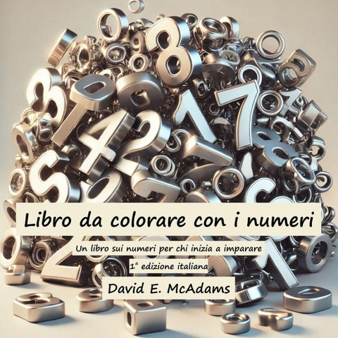 Libro da colorare con i numeri