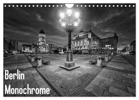 Berlin Monochrome (Wandkalender 2027 DIN A4 quer), CALVENDO Monatskalender
