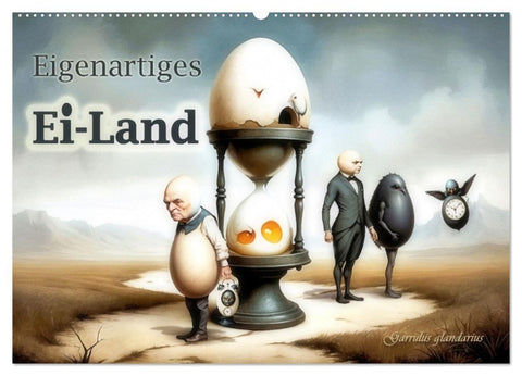Eigenartiges Ei-Land (Wandkalender 2027 DIN A2 quer), CALVENDO Monatskalender
