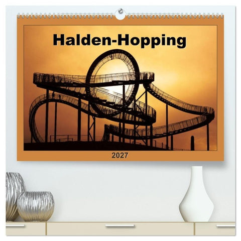 Halden-Hopping (hochwertiger Premium Wandkalender 2027 DIN A2 quer), Kunstdruck in Hochglanz