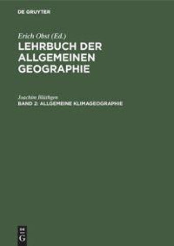 Allgemeine Klimageographie