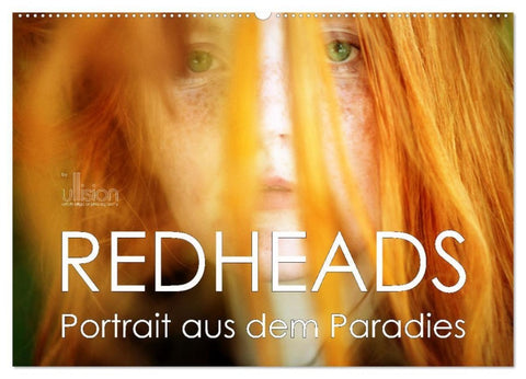 REDHEADS - Portrait aus dem Paradies (Wandkalender 2027 DIN A2 quer), CALVENDO Monatskalender