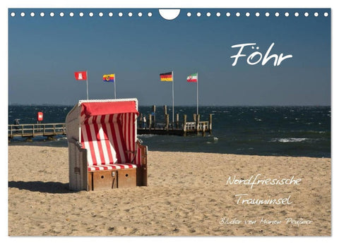 Föhr - Nordfriesische Trauminsel (Wandkalender 2026 DIN A4 quer), CALVENDO Monatskalender