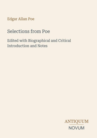 Selections from Poe