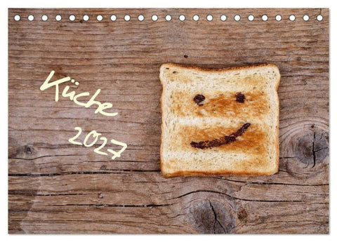 Küche (Tischkalender 2027 DIN A5 quer), CALVENDO Monatskalender