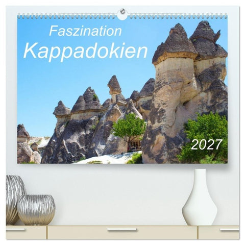Faszination Kappadokien (hochwertiger Premium Wandkalender 2027 DIN A2 quer), Kunstdruck in Hochglanz