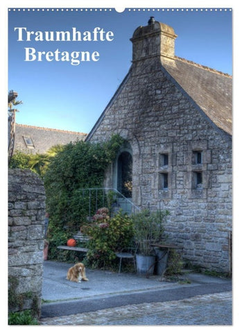 Bretagne. Traumhafte Gesichter einer Region (Wandkalender 2026 DIN A2 hoch), CALVENDO Monatskalender