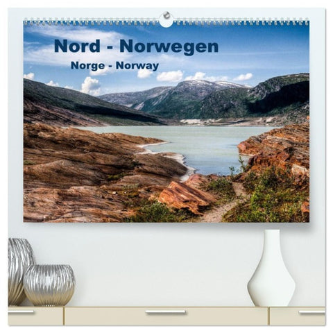 Nord Norwegen Norge - Norway (hochwertiger Premium Wandkalender 2027 DIN A2 quer), Kunstdruck in Hochglanz