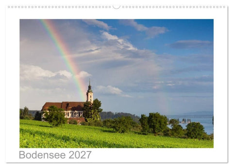 Bodensee 2027 (Wandkalender 2027 DIN A2 quer), CALVENDO Monatskalender