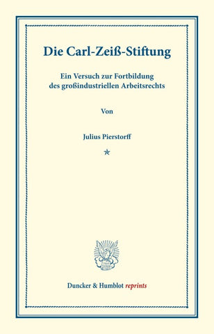 Die Carl-Zeiß-Stiftung,