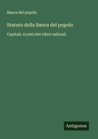 Statuto della Banca del popolo