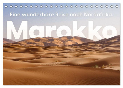Marokko - Eine wunderbare Reise nach Nordafrika. (Tischkalender 2027 DIN A5 quer), CALVENDO Monatskalender