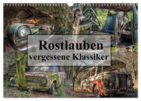 Rostlauben - vergessene Klassiker (Wandkalender 2027 DIN A3 quer), CALVENDO Monatskalender