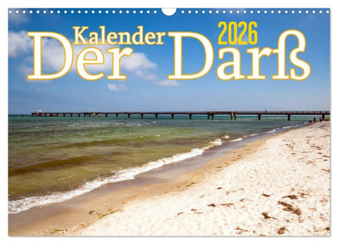Der Darß Kalender CH-Version (Wandkalender 2026 DIN A3 quer), CALVENDO Monatskalender