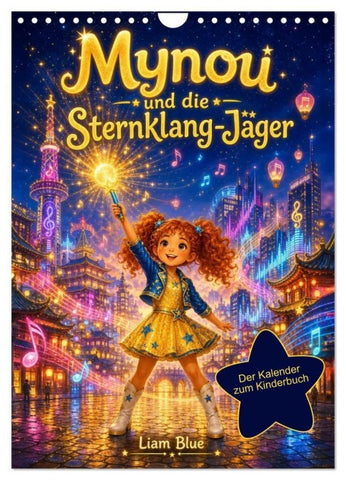 Mynou und die Sternklang-Jäger (Wandkalender 2027 DIN A4 hoch), CALVENDO Monatskalender