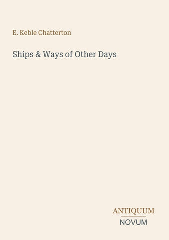 Ships & Ways of Other Days