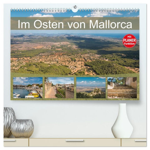 Im Osten von Mallorca (hochwertiger Premium Wandkalender 2026 DIN A2 quer), Kunstdruck in Hochglanz