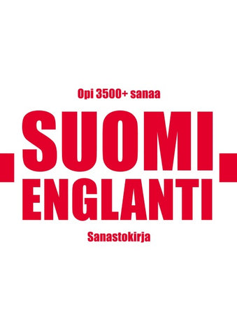 Suomi-Englanti sanastokirja