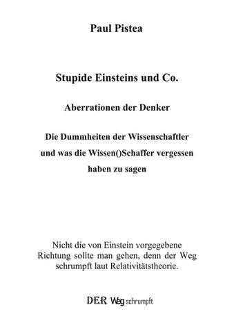 Stupide Einsteins und Co.