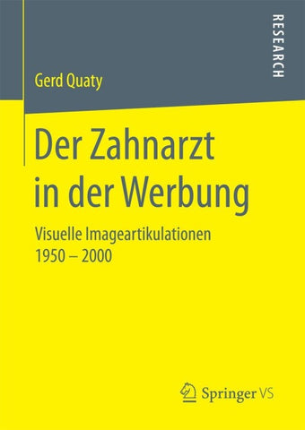 Der Zahnarzt in der Werbung