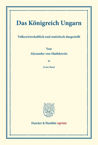 Das Königreich Ungarn.