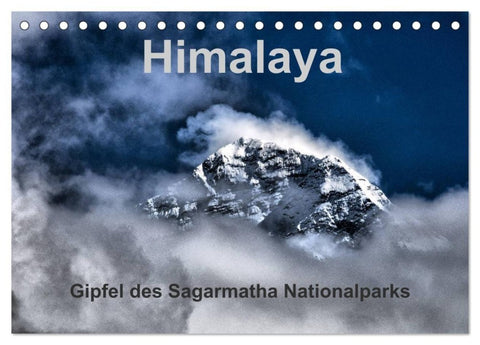 Himalaya - Gipfel des Sagarmatha Nationalparks (Tischkalender 2027 DIN A5 quer), CALVENDO Monatskalender