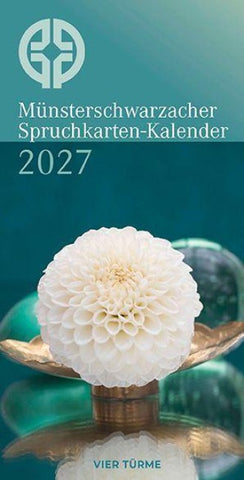 Münsterschwarzacher Spruchkarten-Kalender 2027