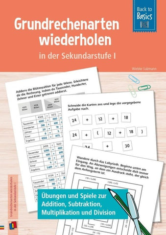 Grundrechenarten wiederholen in der Sekundarstufe I